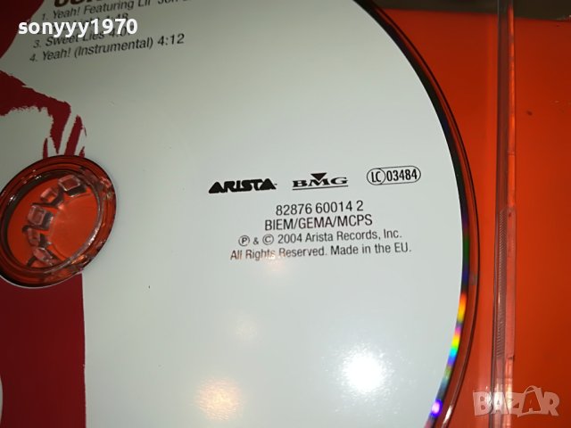 USHER YEAH CD BMG ARISTA-ВНОС GERMANY 0604230837, снимка 17 - CD дискове - 40273392