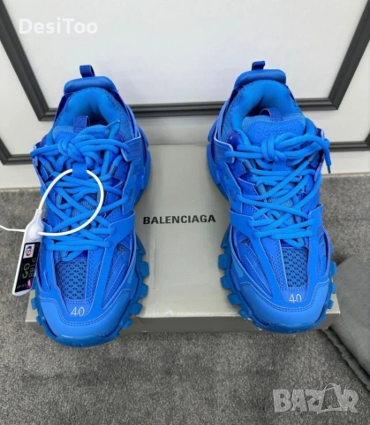 Balenciaga Track Sneaker "Blue" , снимка 3 - Маратонки - 54348705