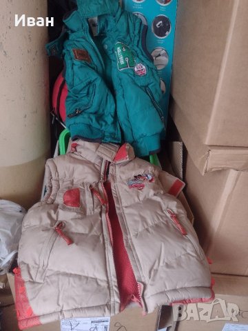 Дебел елек 4-5г+дрехи +якета, снимка 1