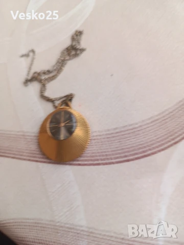 Часовник Слава/Slava механичен позлата , снимка 3 - Дамски - 51386408