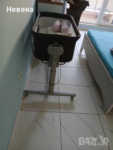 детето легло Лорели,с бял шум и люлка, снимка 4 - Бебешки легла и матраци - 52866573