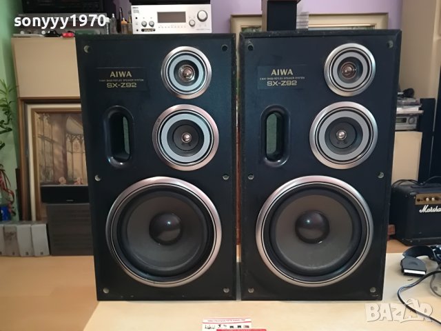 aiwa speaker system-made in uk 1609221047, снимка 6 - Тонколони - 38018603