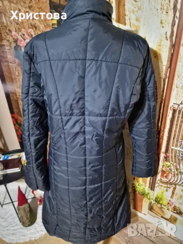 Черно преходно дълго яке - 26,00лв., снимка 6 - Якета - 47611227