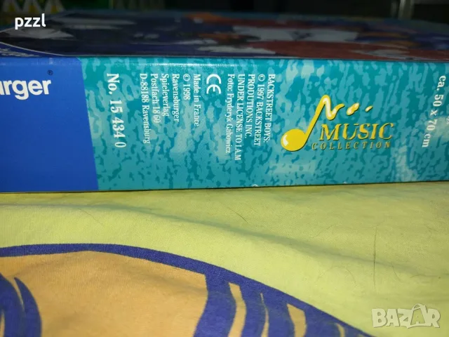 Пъзел "Backstreet Boys” Ravensburger 1998г. 500 части, снимка 4 - Пъзели - 56077477