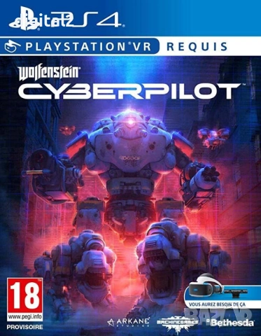 Wolfenstein: Cyberpilot VR (PS4 VR) Игра PS4 PS5 Нова Запечатана