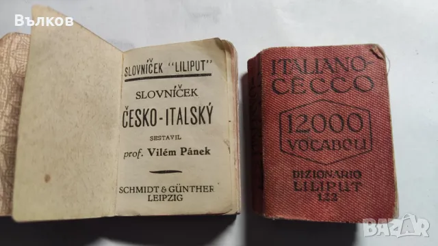 Мини речници Чех-Италия,Итал-Чех, снимка 2 - Чуждоезиково обучение, речници - 49723038