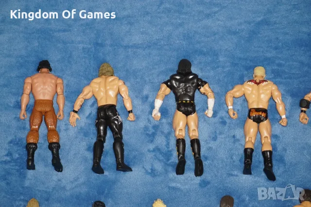 Кеч Фигури със ЗАБЕЛЕЖКИ Rusev/Edge/CM Punk/Val Venis/The Miz/Lana/Bobby Fish/Paul London/Triple H, снимка 9 - Колекции - 54320732