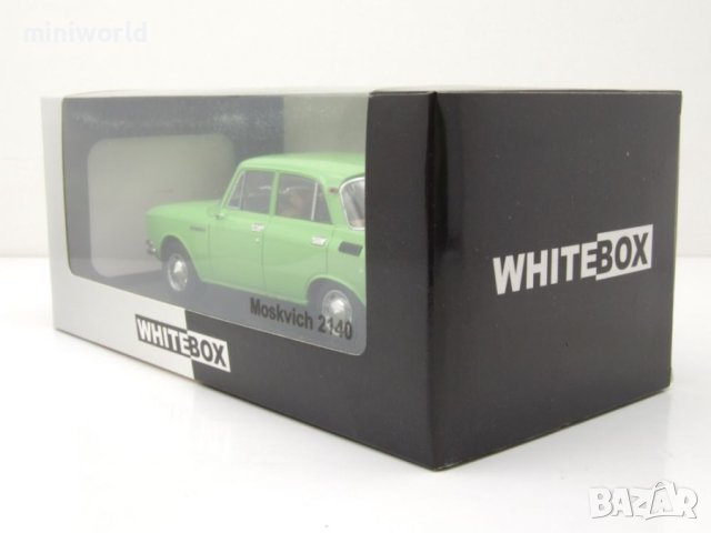 Москвич 2140 от 1970 - мащаб 1:24 на Hachette и Whitebox моделите е нови, снимка 15 - Колекции - 37091020
