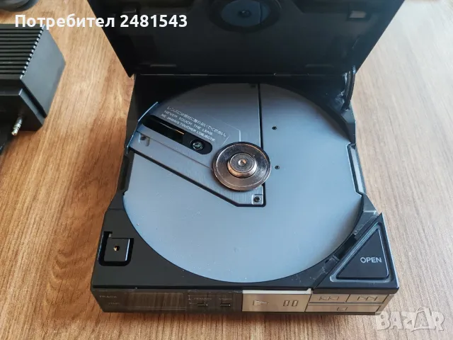 Sony D-50 CD player + Sony AC-D50 захранване  , снимка 3 - Аудиосистеми - 48573113