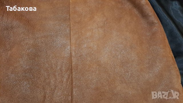  Разкошно кожено палто, снимка 5 - Палта, манта - 39338781