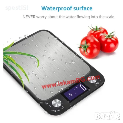 Многофункционална кухненска везна с дисплей до 5кг., снимка 9 - Електронни везни - 49485006