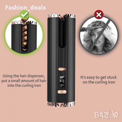 Нова Безжична автоматична маша за коса Къдрене оформяне на прическа, снимка 4 - Маши за коса - 37595797