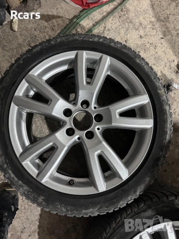 Оригинални джанти мерцедес  R17/ЕТ47/7.5J/112/66.6 с подарък всесезонни гуми мишелин, снимка 4 - Гуми и джанти - 52512207