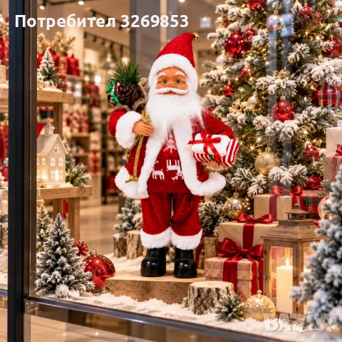 Дядо Коледа фигура , снимка 4 - Декорация за дома - 56550144