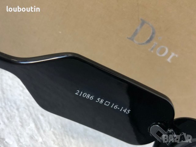 -22% Разпродажба  Dior дамски слънчеви 2 цвята черни кафяви, снимка 12 - Слънчеви и диоптрични очила - 40530506