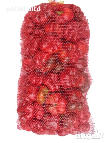 Рашел плетени торби с връзки за опаковане на зеленчуци, плодове, ядки и др., снимка 5 - Оранжерии - 21345485