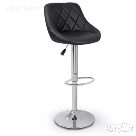 Бар стол с регулируема височина и въртяща функция , снимка 5 - Столове - 53206956