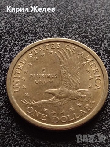 Монета 1 долар 2000г. САЩ Сакагавеа долар за КОЛЕКЦИЯ 38068, снимка 2 - Нумизматика и бонистика - 40767086