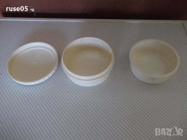 Кутия бакелитова кръгла от соца нова, снимка 5 - Кутии за храна - 51786874