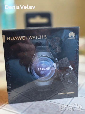 Huawei Watch 5 46mm Запечатан смарт часовник