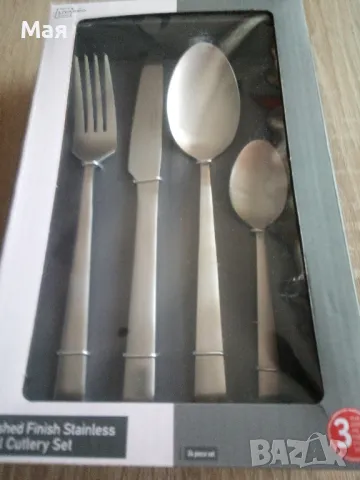 Прибори за хранене за 6 човека стилни и елегантни, снимка 8 - Прибори за хранене, готвене и сервиране - 50374639