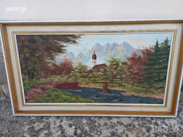 Картина пейзаж върху платно 