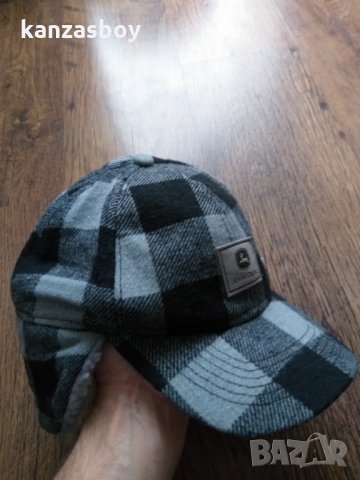 John Deere Ear Guard Winter Hat with Sherpa - страхотна зимна шапка, снимка 5 - Шапки - 35626849