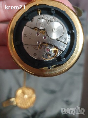 BTS джобен винтидж часовник , снимка 2 - Антикварни и старинни предмети - 40716610