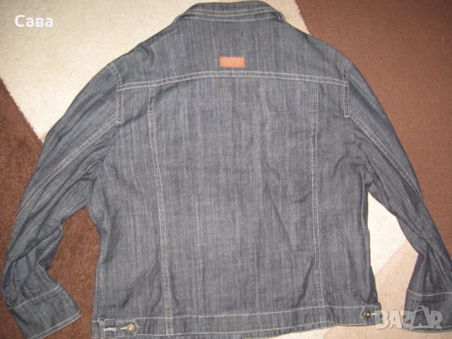 Дънково яке FIORELLA RUBINO   дамско,3-4ХЛ, снимка 3 - Якета - 31855986