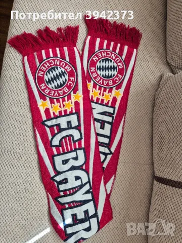 Шал Bayern munchen, снимка 2 - Фен артикули - 47436007