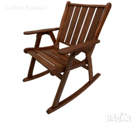 Люлеещ се стол, Muhler Meranti, снимка 3 - Други стоки за дома - 50455922