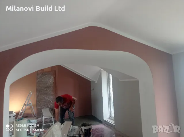 Гипсокартон, Шпакловка, Боядисване, Топлоизолация и Хидроизолация, снимка 5 - Бояджийски услуги - 47506774