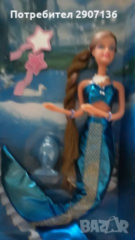 РУСАЛКА ПРОМЕНЯ ЦВЕТА НА КОСАТА СИ ПРИ НАМОКРЯНЕ, снимка 1