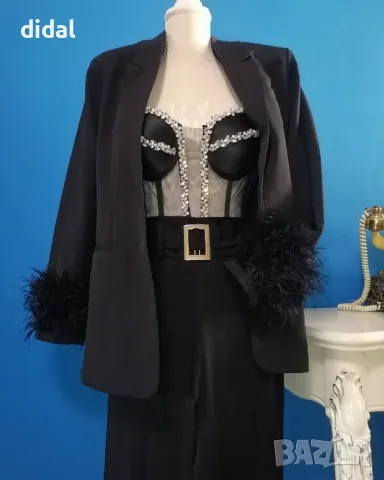 Сет от корсет, сако и панталон , снимка 3 - Сака - 49450836