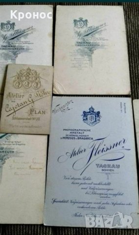 Стари фотографии от 1900г., снимка 5 - Други ценни предмети - 30543759