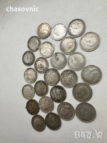 🪙 Лот 25 броя СРЕБЪРНИ монети 3 Пенса Великобритания (1920-1940) - 90€ за всички Монети, снимка 6 - Нумизматика и бонистика - 56162658