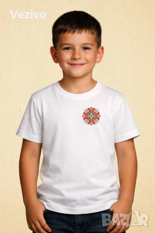 Слънчево колело, снимка 2 - Детски тениски и потници - 54087949