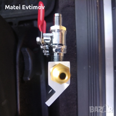 Четворен газов разпределител KegLand за СО2 с резба, снимка 3 - Други машини и части - 52460238