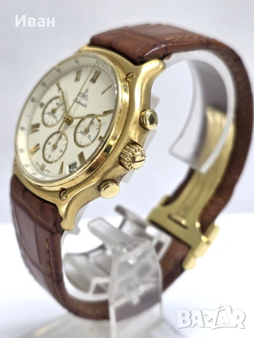 Златен часовник EBEL Chronograph 18к, снимка 7 - Луксозни - 53956601