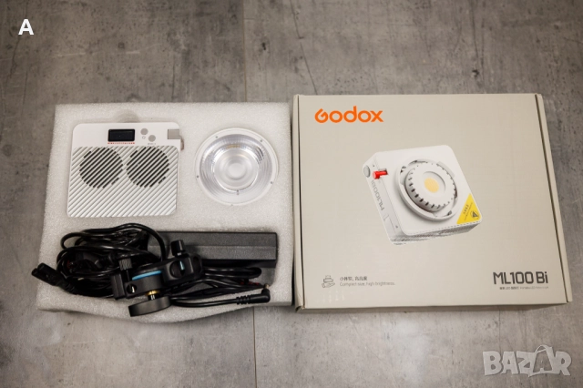 Godox ML100Bi Bi-Color LED – като НОВА 10/10, снимка 2 - Светкавици, студийно осветление - 52902696