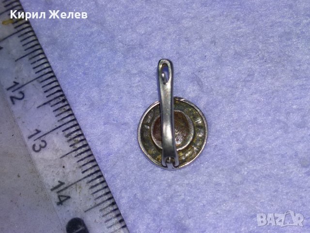 BVLGARI Маркова БУТИКОВА ЕМАЙЛИРАНА СРЕБЪРНА ОБЕЦА СРЕБРО 925 с БЯЛА ПОЗЛАТА - БУЛГАРИ 40029, снимка 7 - Обеци - 42787707