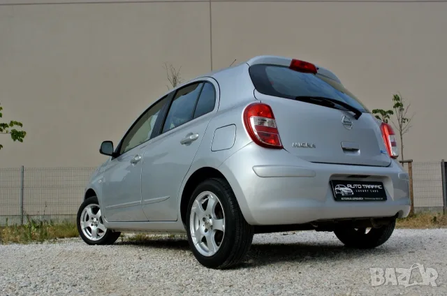 Nissan Micra 1.2i* РЕГИСТРИРАН* КЛИМАТРОНИК* АВТОПИЛОТ* ЕВРО 5, снимка 4 - Автомобили и джипове - 55987319