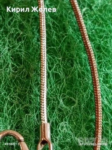 Сребърен синджир плетка тип змийска кожа много елегантен дизайн 54215, снимка 4 - Колиета, медальони, синджири - 53993036