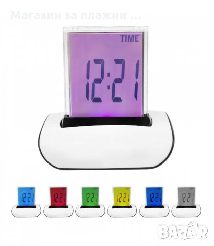 СТАЕН СВЕТЕЩ LED ЧАСОВНИК СВЕТЕЩ - код 261, снимка 8 - Други стоки за дома - 34302633