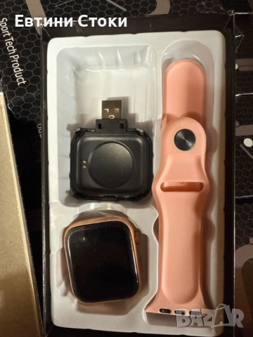 Смарт часовник с 1.44” дисплей и Bluetooth разговори, снимка 6 - Смарт гривни - 52438246