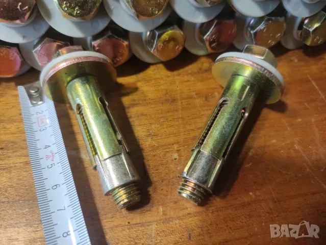 Анкерни болтове М12 16х80 мм, снимка 5 - Железария - 56496587