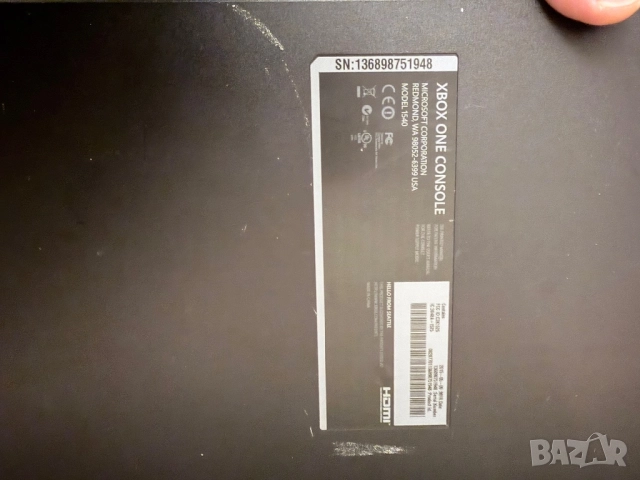 Xbox One черен + контролер, снимка 5 - Xbox конзоли - 52856385