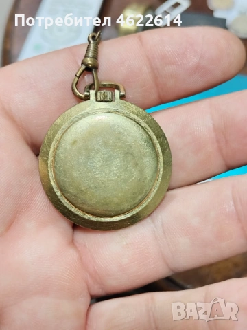 СТАР ПОЗЛАТЕН РАБОТЕЩ ЧАСОВНИК , снимка 4 - Мъжки - 54289393