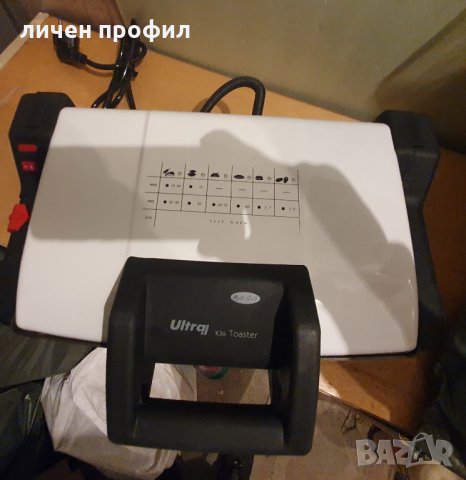 Мулти грил тостер - Ultra K36 MULTI GRILL TOASTER Чисто НОВ, снимка 2 - Скари - 34240081