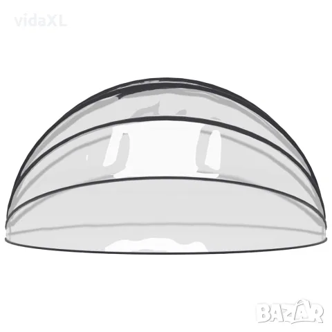 vidaXL Купол за басейн 559x275 см, снимка 5 - Басейни и аксесоари - 56148363
